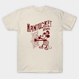 Steamboat Willie - Nantucket MA. T-Shirt